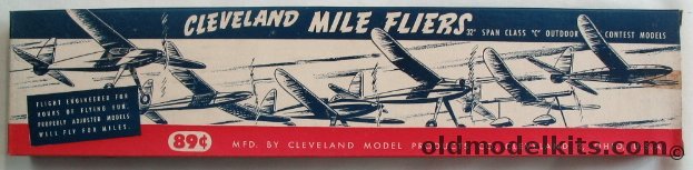 Cleveland Mile Fliers The C-S Interceptor - Fuselage Style Balsa Flying Model Airplane Kit, C-3 plastic model kit